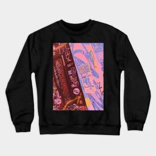 Two Graffiti Urban Style NYC Crewneck Sweatshirt